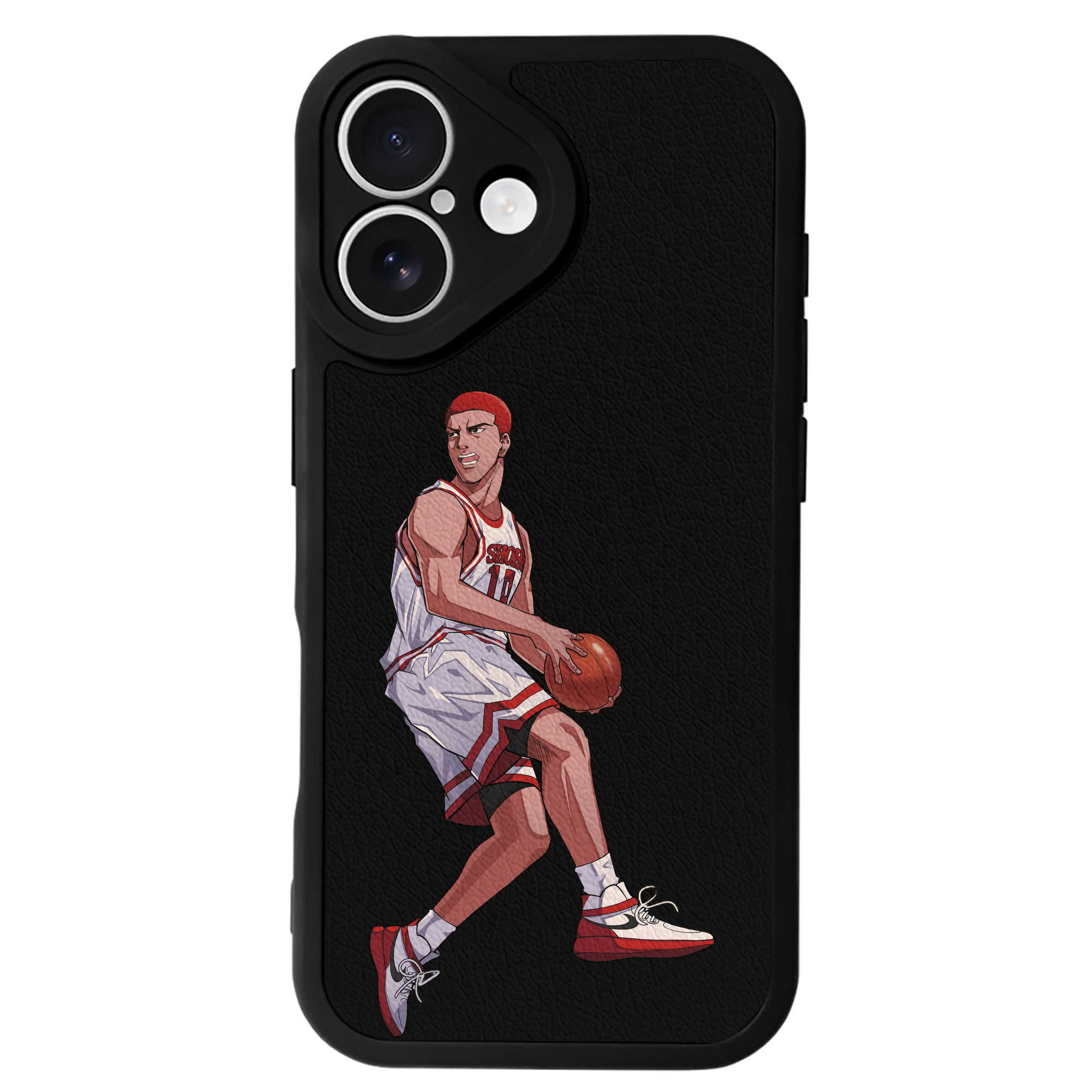 （画像用） SLAM DUNK／スラムダンク 【iPhone 16シリーズ対応】シリコンスマホケース（レザー調） 材質：シリコン
